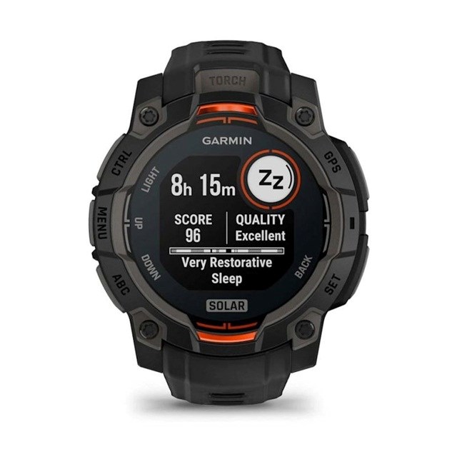 Garmin Instinct® 3 – 45 mm, Solar Horloge Zwart