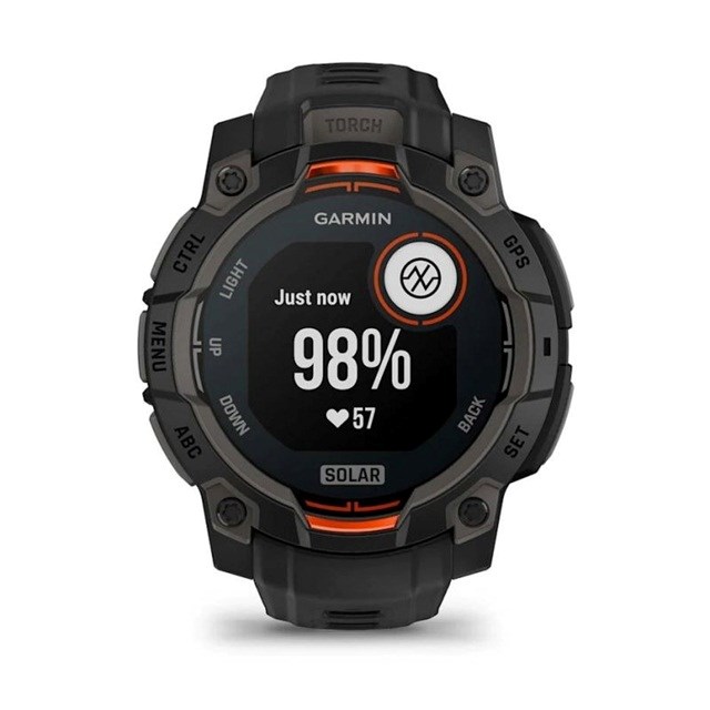 Garmin Instinct® 3 – 45 mm, Solar Horloge Zwart