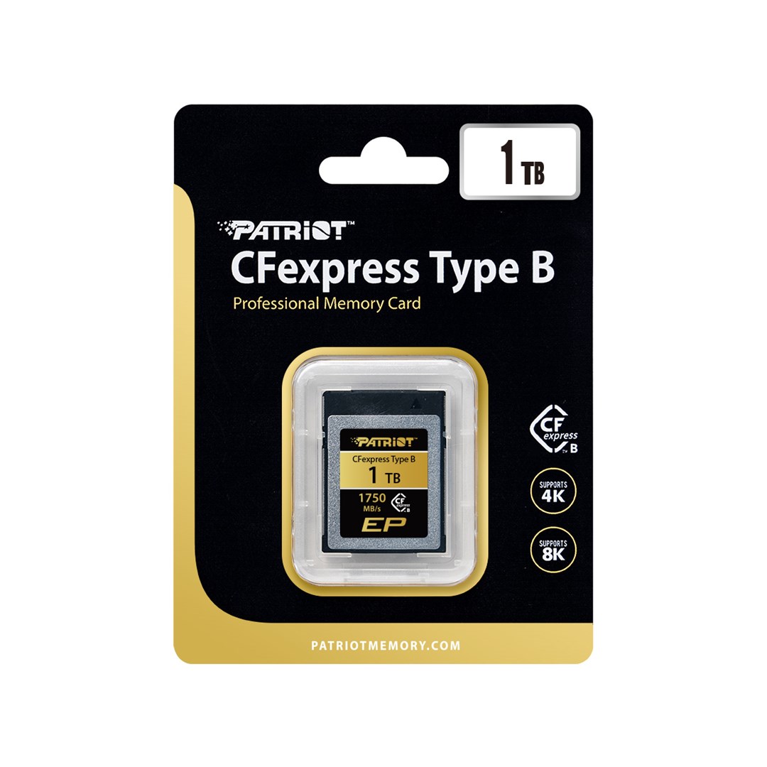 Geheugenkaart Patriot Memory EP CFexpress Type B 1TB 1750MB/s (PEF1TBEPAB)