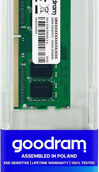 Goodram GR3200S464L22S/16G geheugenmodule 16 GB 1 x 16 GB DDR4 3200 MHz