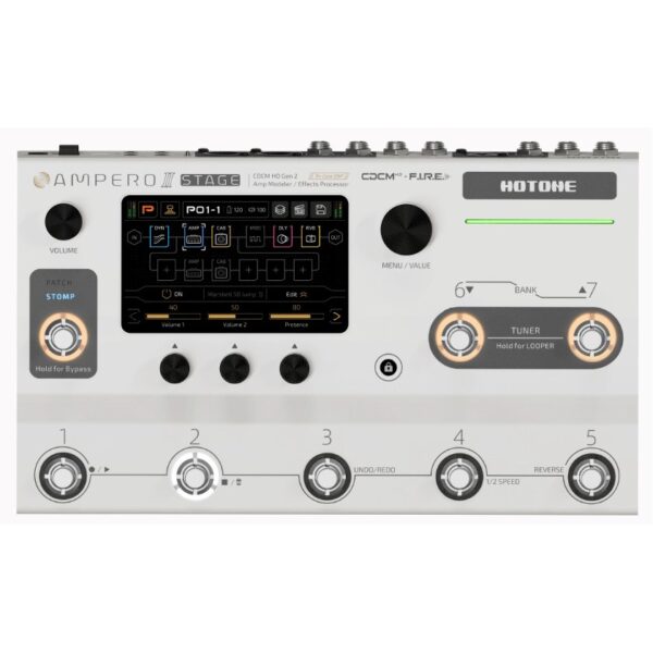 Hotone Ampero II Stage MP-380 - gitaar multieffect