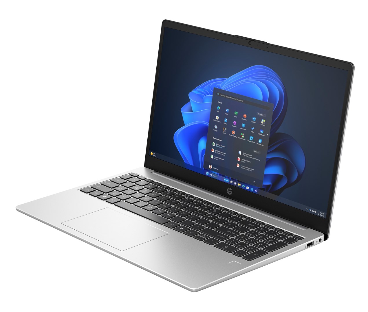 HP 255R G10 AMD Ryzen™ 5 7535U-laptop 39,6 cm (15,6") Full HD 8 GB DDR5-SDRAM 512 GB SSD Wi-Fi 6 (802.11ax) Windows 11 Home Zilver