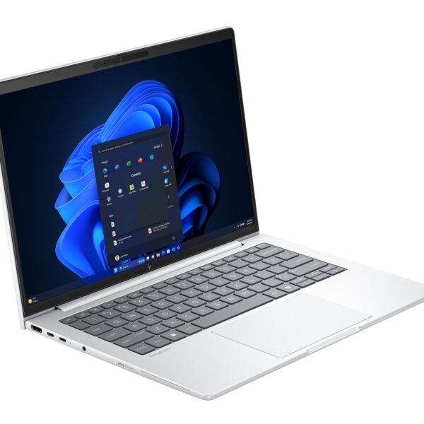 HP EliteBook 8 G1i AI Intel Core Ultra 7 255U Laptop 35,6 cm (14") WUXGA 24 GB DDR5-SDRAM 512 GB SSD Wi-Fi 6E (802.11ax) Windows 11 Pro AI PC Zilver