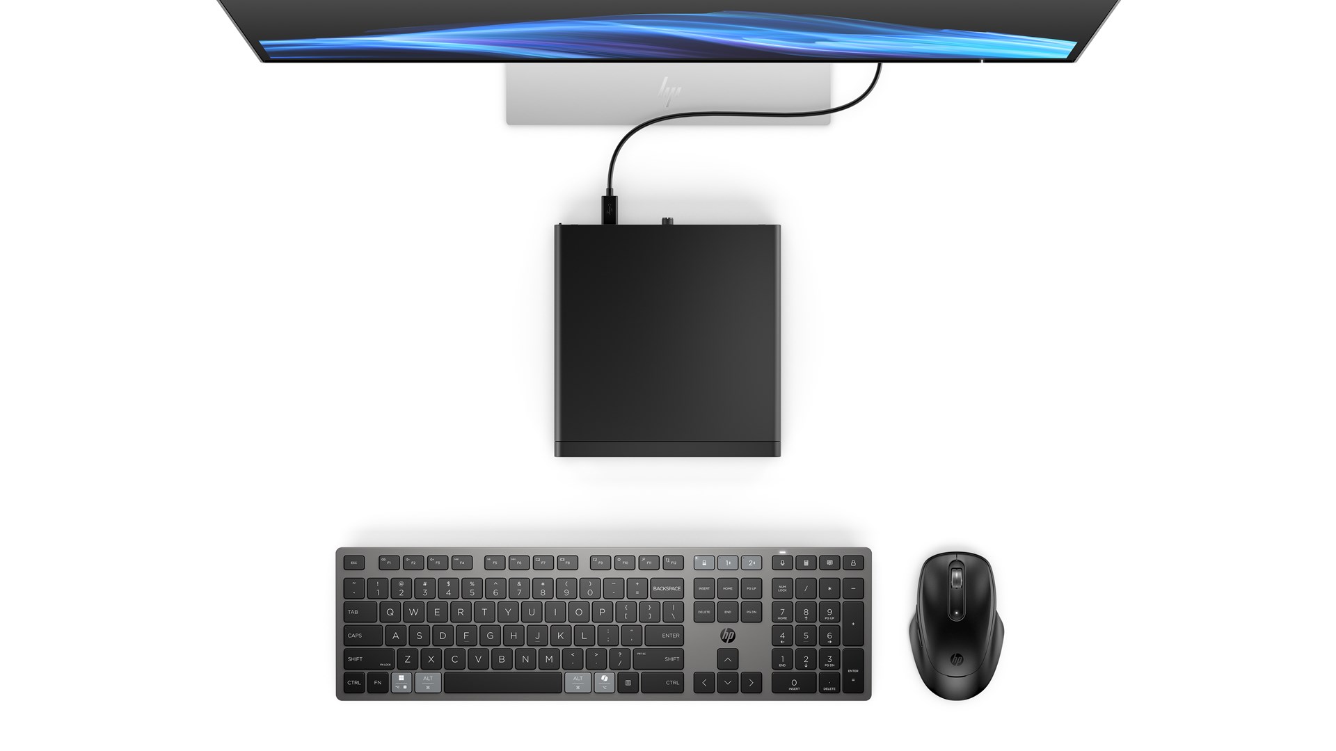HP EliteDesk 8 Mini G2i Desktop Next Gen AI PC Copilot+ PC Intel Core Ultra 7 356H 16 GB DDR5-SDRAM 512 GB SSD Windows 11 Pro Mini PC