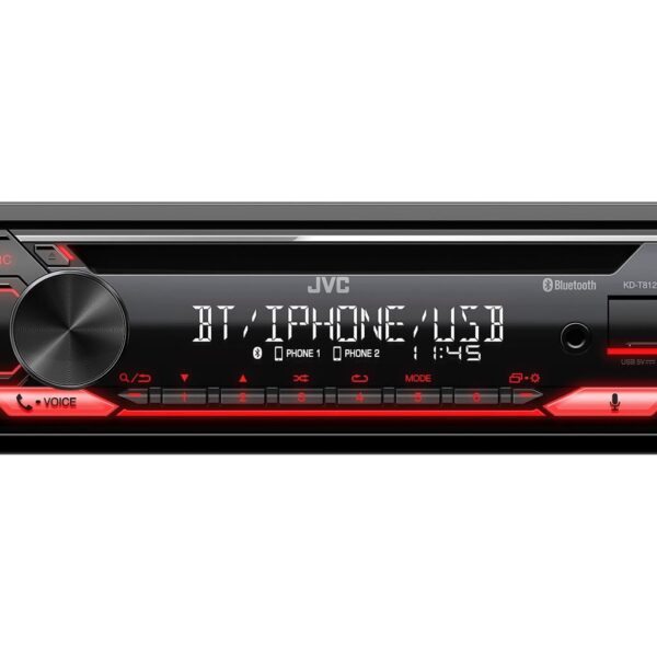 JVC KD-T812BT 1-DIN CD/USB autoradio