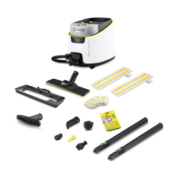 Kärcher SC 5 DELUXE SIGNATURE LINE Cilinder-stoomreiniger 1,3 l 2250 W Zwart, Wit