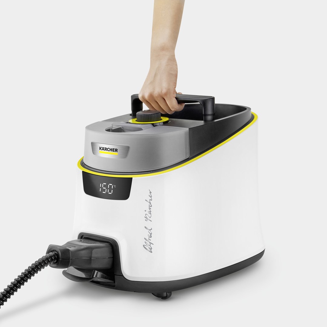 Kärcher SC 5 DELUXE SIGNATURE LINE Cilinder-stoomreiniger 1,3 l 2250 W Zwart, Wit