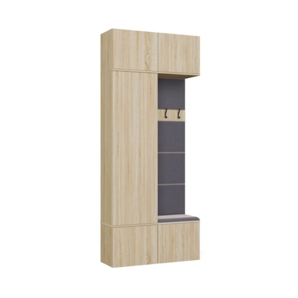 Kledingkast HAGA II 1SZ1W Sonoma-eik