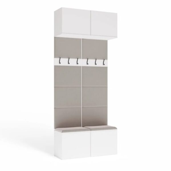 Kledingkast HAGA II 2W Wit