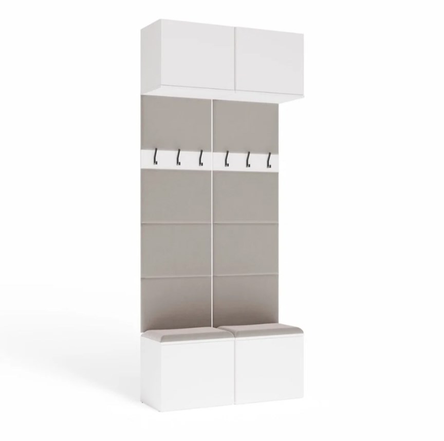 Kledingkast HAGA II 2W Wit