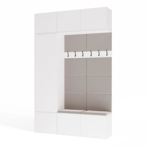 Kledingkast HAGA III 1SZ2W Wit