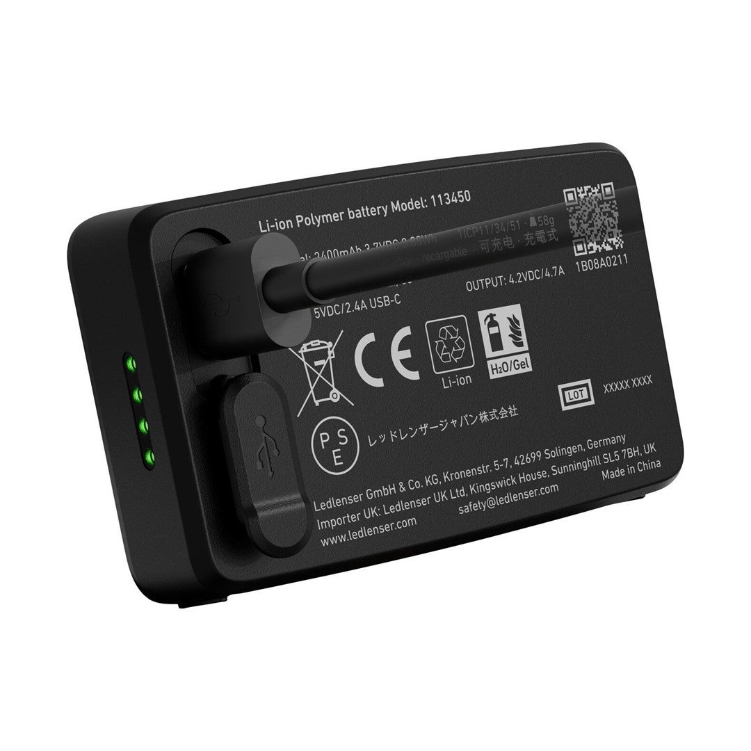 Ledlenser HF7R Hoofdlamp zwart
