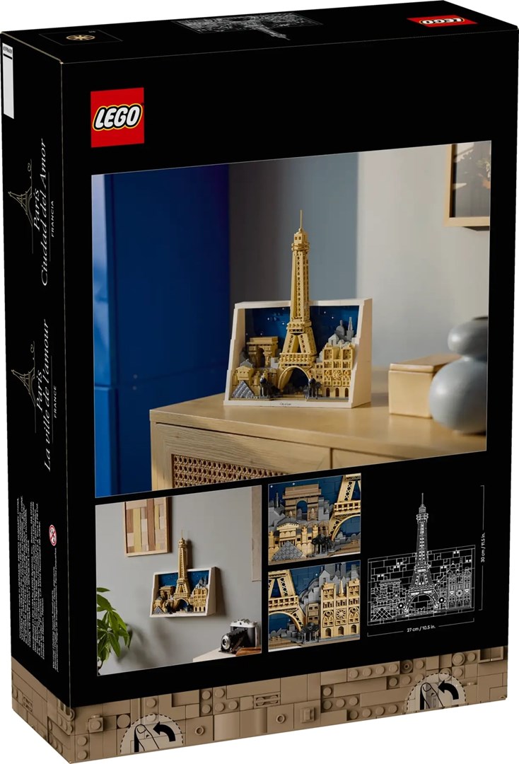 LEGO ARCHITECTURE 21064 Parijs – Stad van de liefde