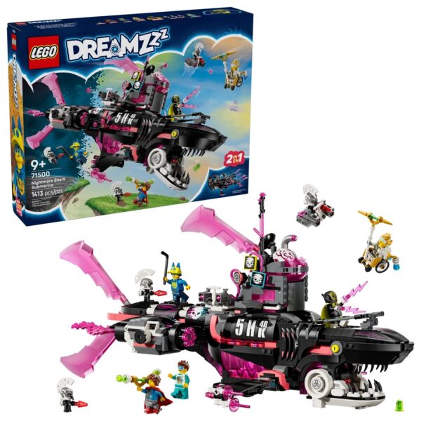 LEGO DREAMZZZ 71500 Nachtmerrie haai onderzeeër