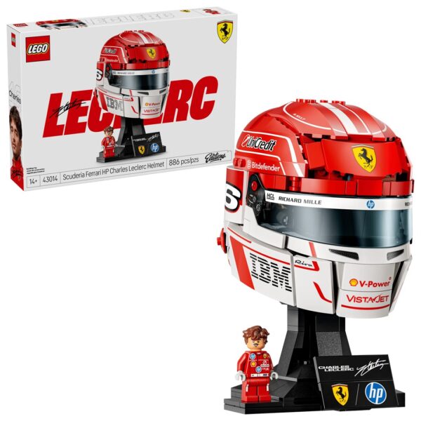 LEGO EDITIONS 43014 Scuderia Ferrari HP Charles Leclerc-helm