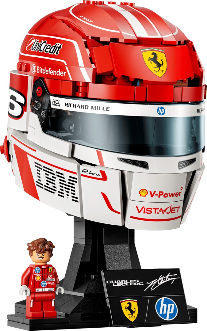 LEGO EDITIONS 43014 Scuderia Ferrari HP Charles Leclerc-helm