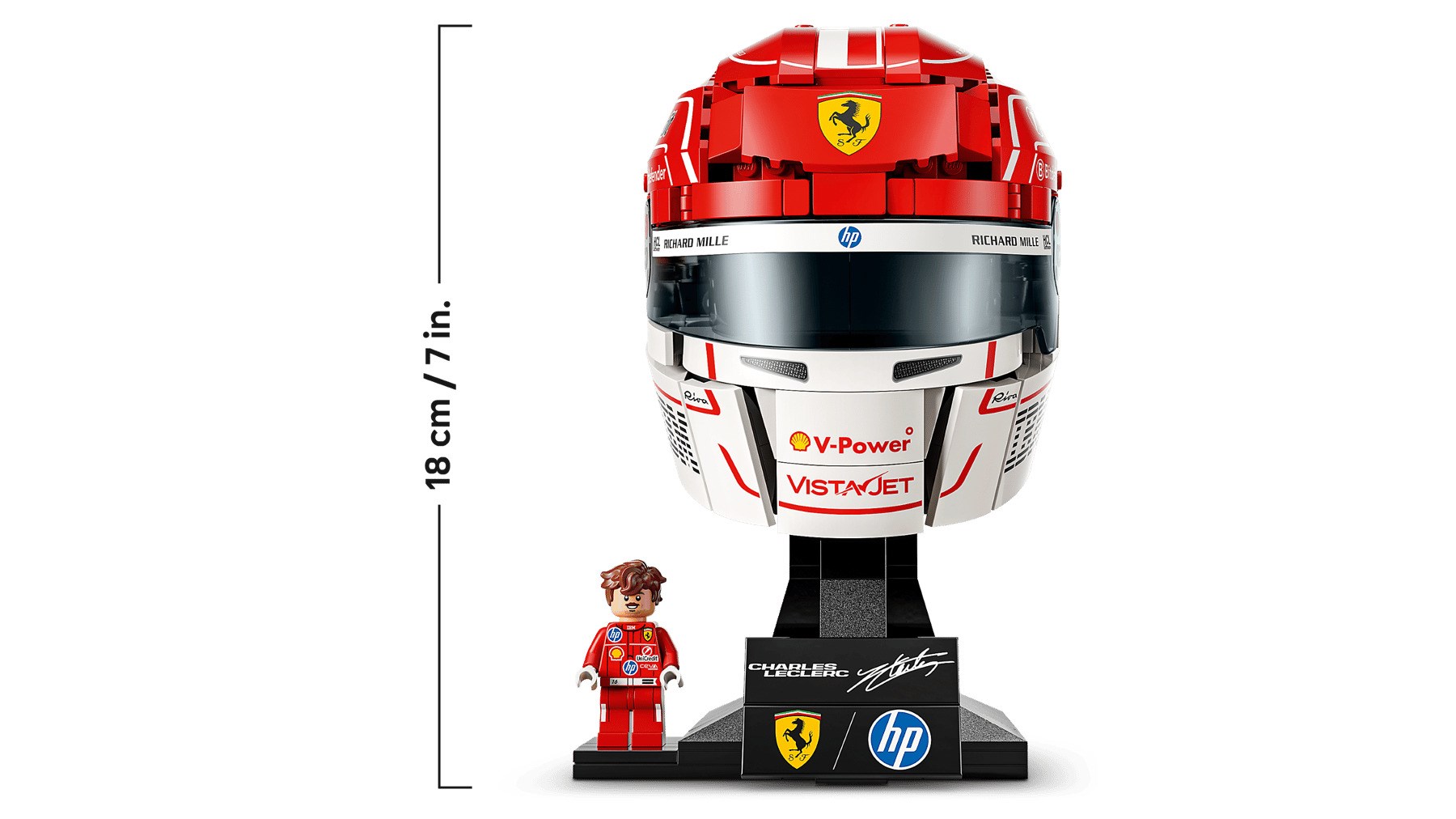 LEGO EDITIONS 43014 Scuderia Ferrari HP Charles Leclerc-helm