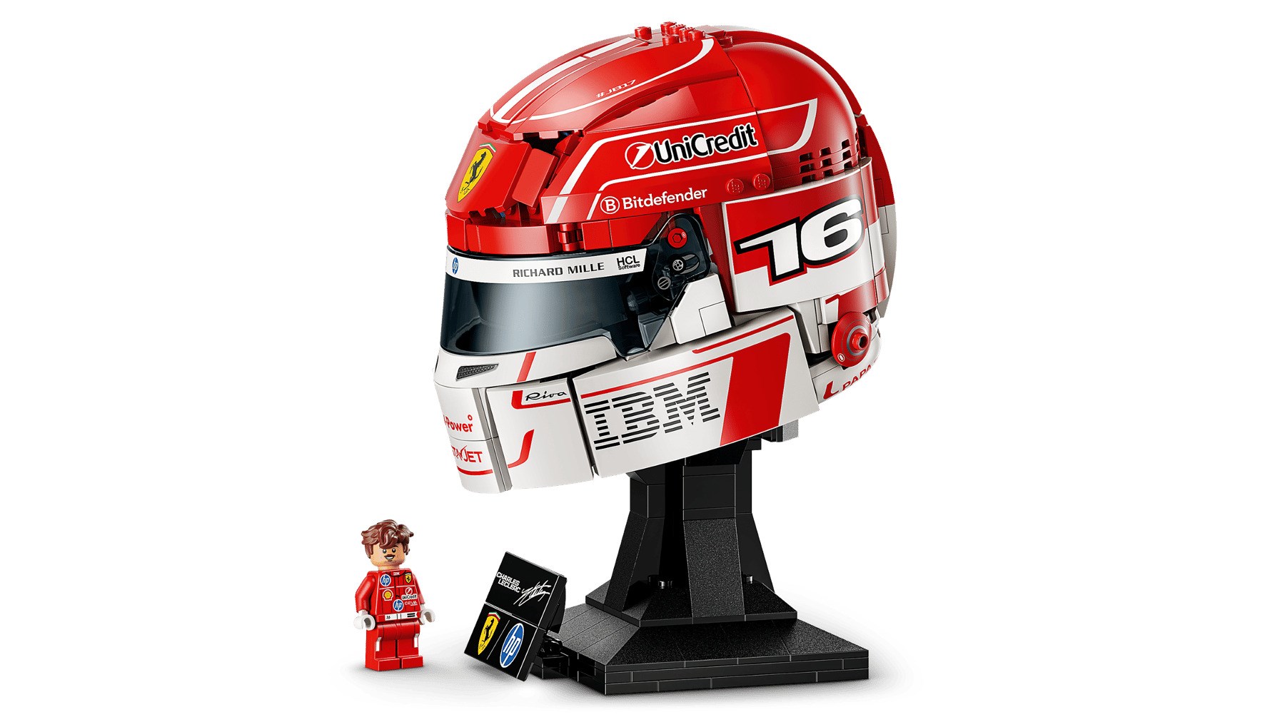 LEGO EDITIONS 43014 Scuderia Ferrari HP Charles Leclerc-helm