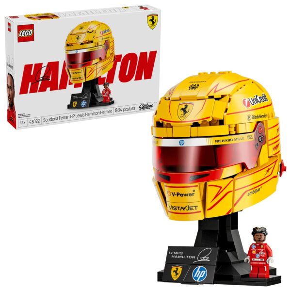 LEGO EDITIONS 43022 Scuderia Ferrari HP Lewis Hamilton-helm