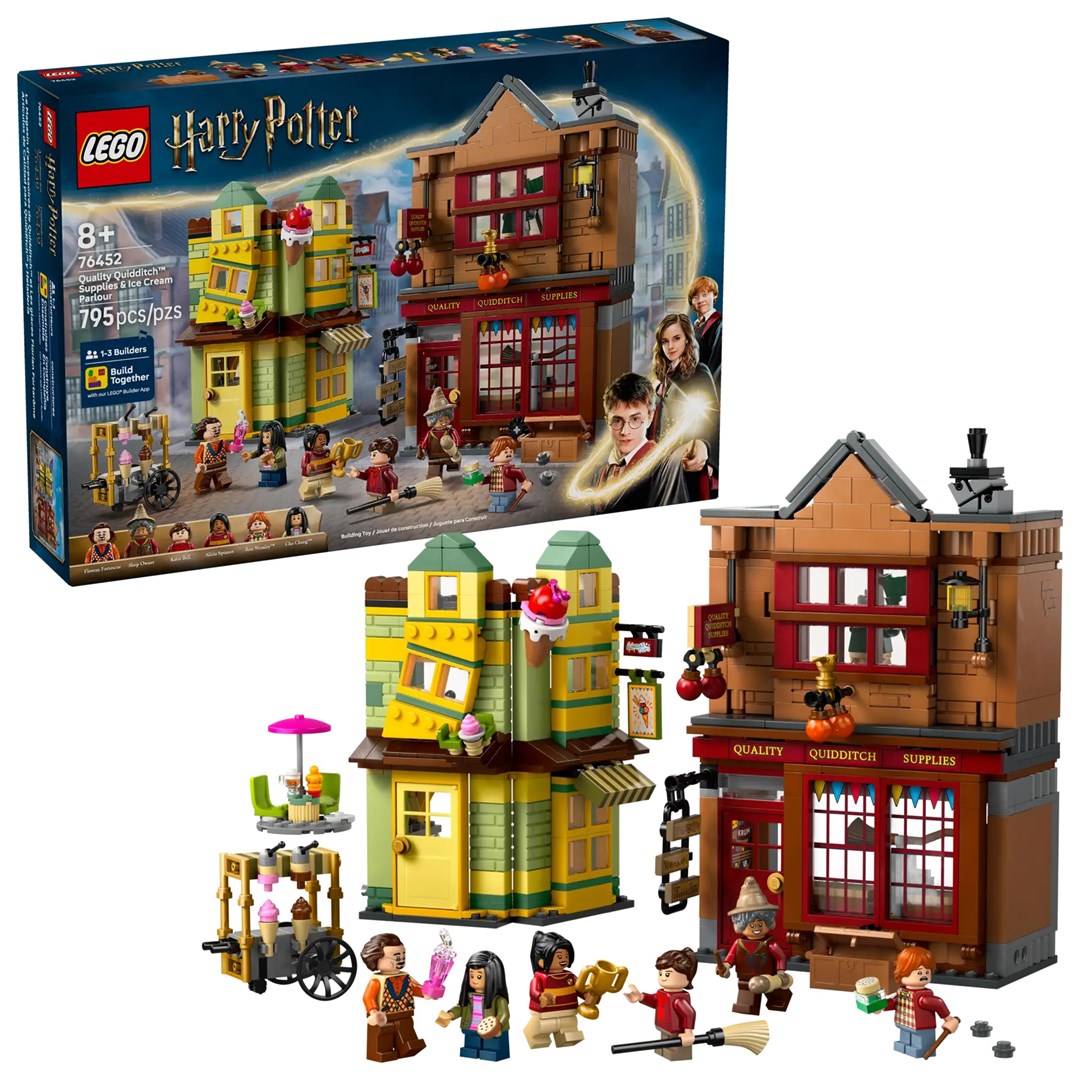 LEGO HARRY POTTER 76452 Merk quidditch uitrusting en ijssalon