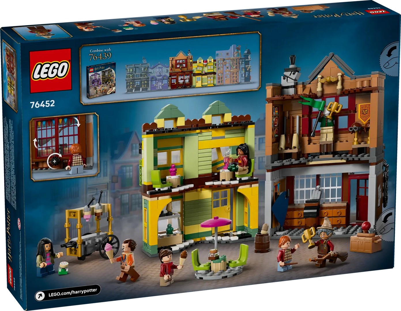 LEGO HARRY POTTER 76452 Merk quidditch uitrusting en ijssalon