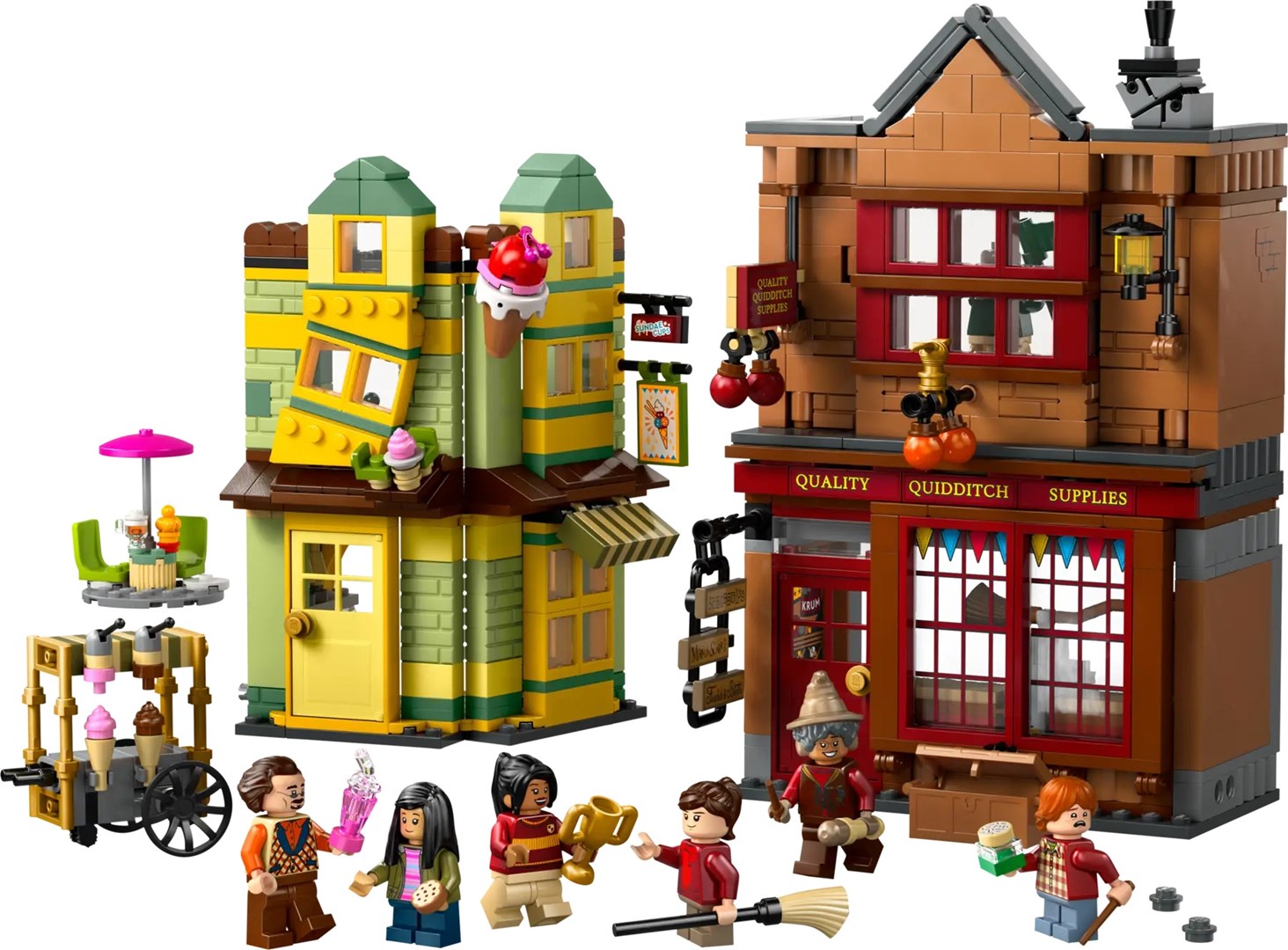 LEGO HARRY POTTER 76452 Merk quidditch uitrusting en ijssalon