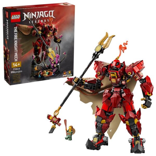 LEGO NINJAGO 71846 De vuurridder Mech
