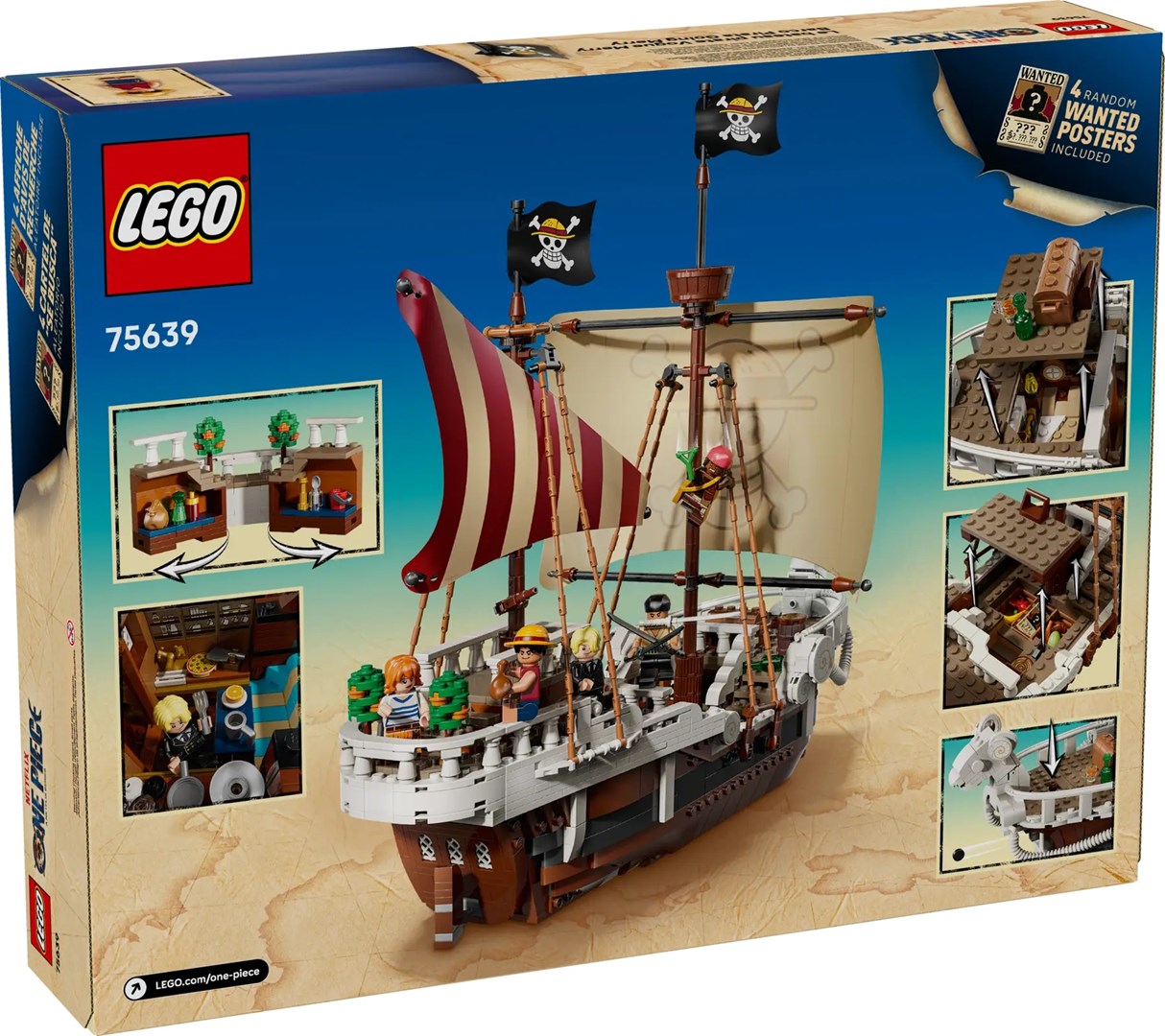 LEGO ONE PIECE 75639 Het piratenschip Going Merry