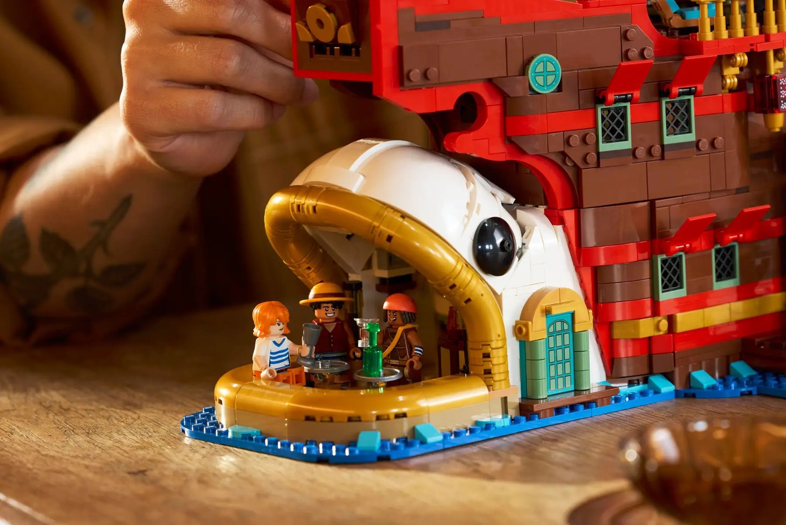 LEGO ONE PIECE 75640 Het drijvende restaurant Baratie