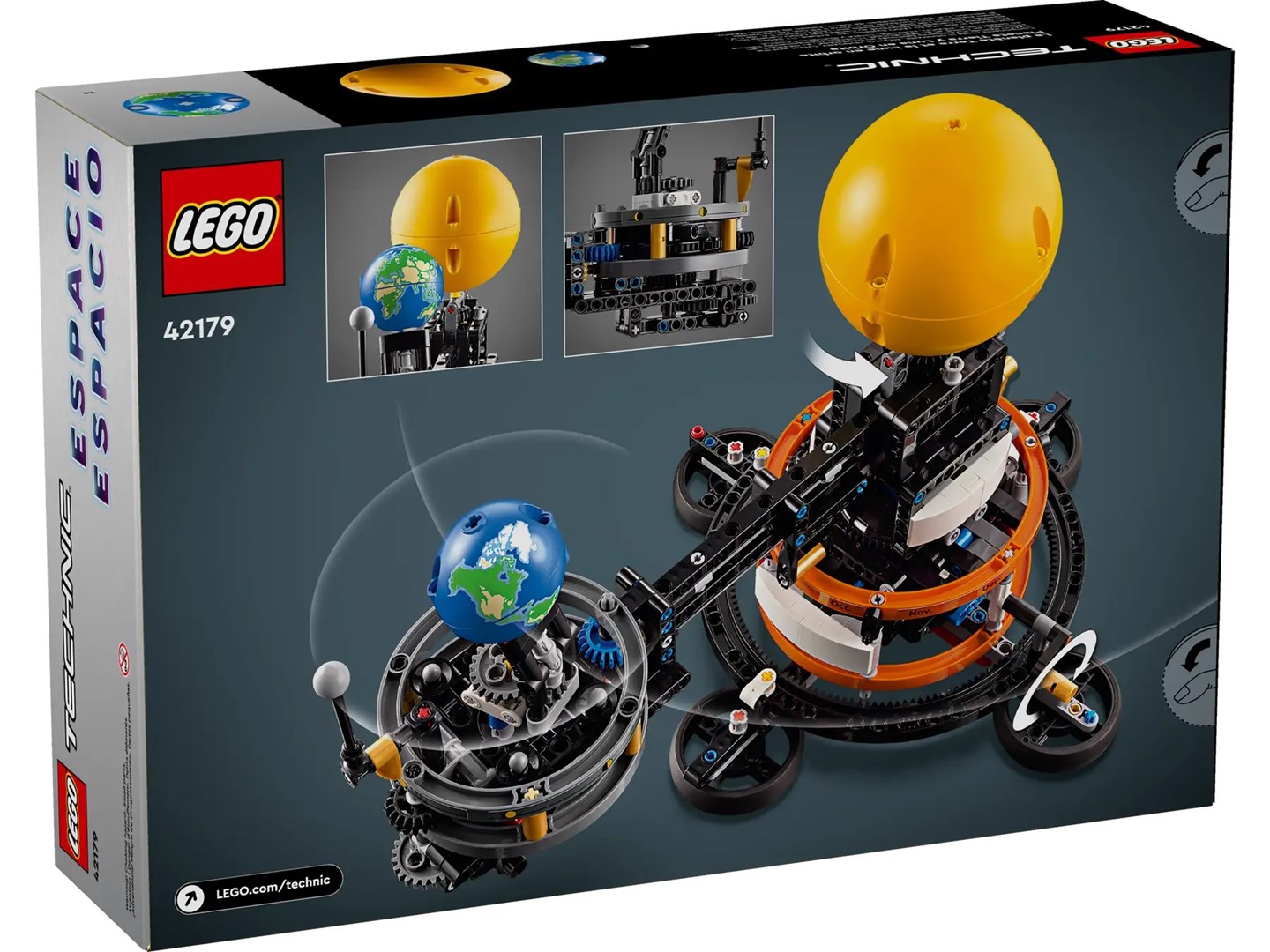 LEGO TECHNIC 42179 Planeet Aarde en Maan in een baan