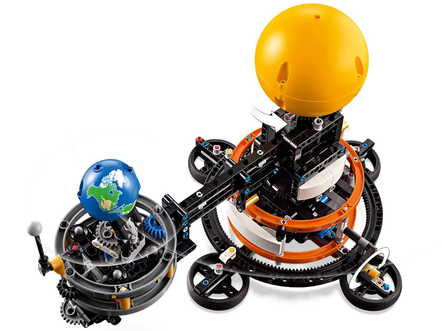 LEGO TECHNIC 42179 Planeet Aarde en Maan in een baan