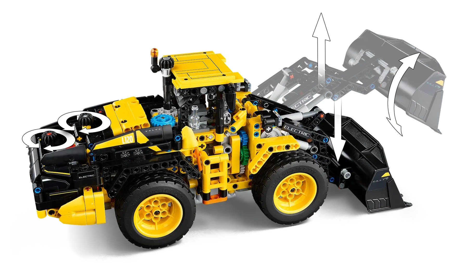 LEGO TECHNIC 42209 Volvo L120 elektrische wiellader