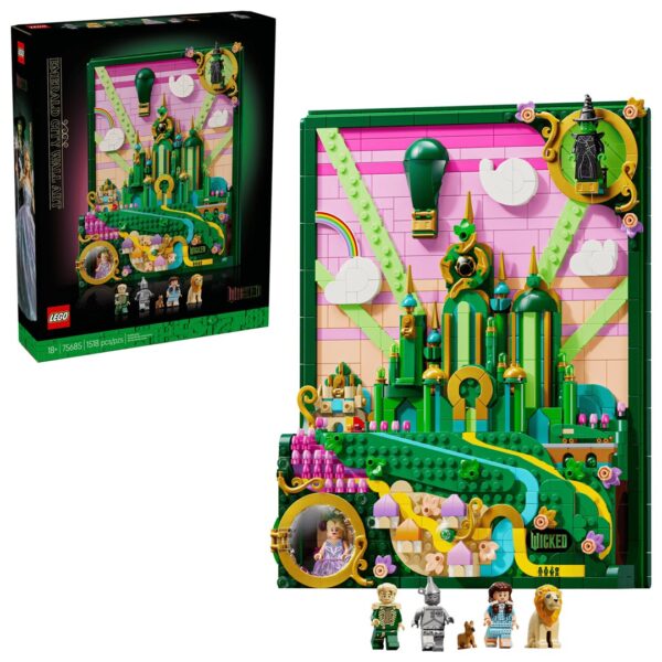 LEGO WICKED 75685 Wanddecoratie Emerald City