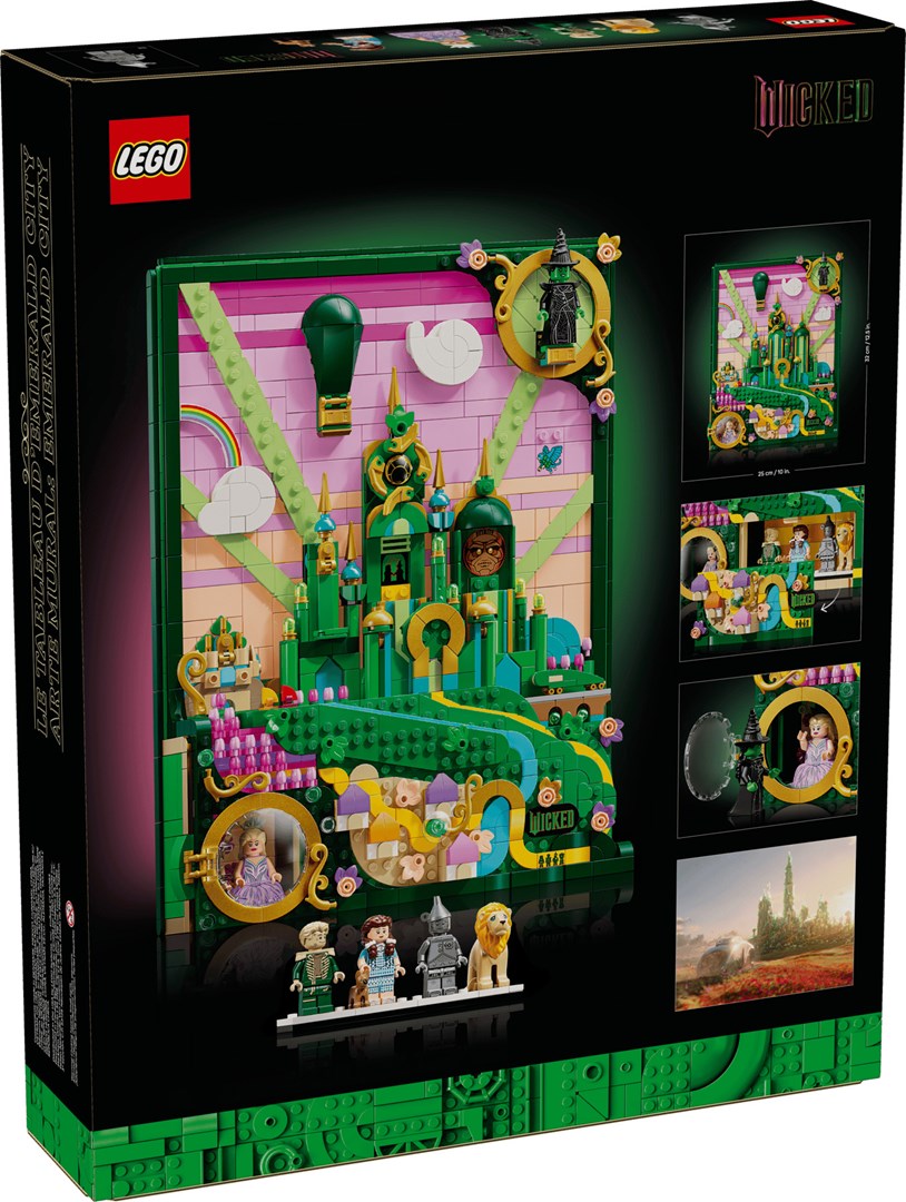 LEGO WICKED 75685 Wanddecoratie Emerald City
