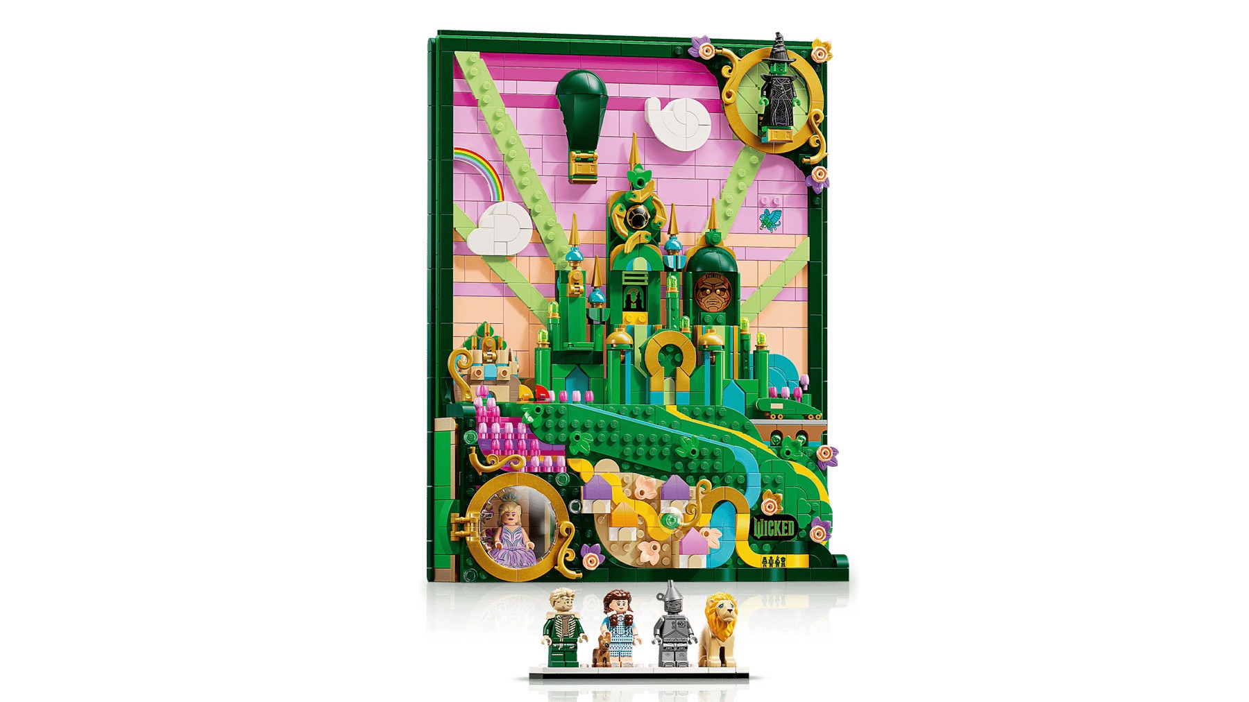 LEGO WICKED 75685 Wanddecoratie Emerald City