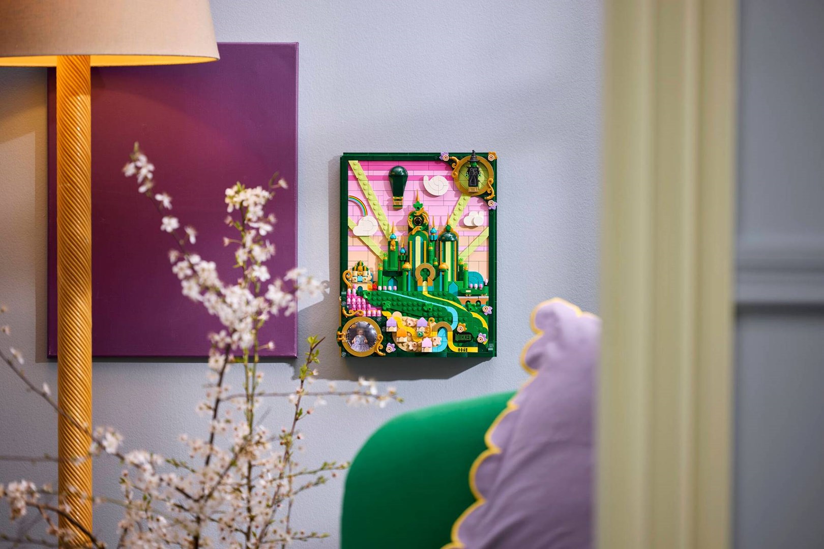 LEGO WICKED 75685 Wanddecoratie Emerald City