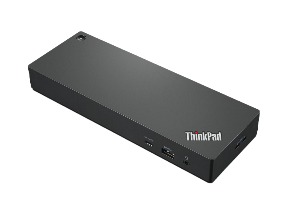 Lenovo 40B00300EU notebook dock & poortreplicator Bedraad Thunderbolt 4 Zwart, Rood