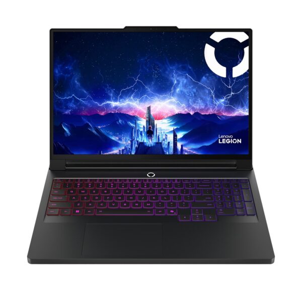 Lenovo Legion Pro 7 16IAX10H Intel Core Ultra 9 275HX Laptop 40,6 cm (16") WQXGA 64 GB DDR5-SDRAM 2 TB SSD NVIDIA GeForce RTX 5080 Wi-Fi 7 (802.11be) NoOS Zwart