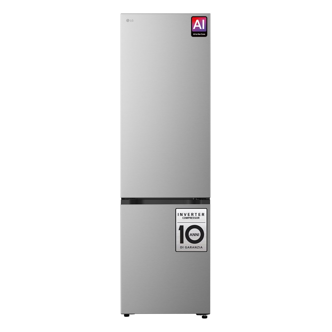 LG GBBSJ20EPY Vrijstaand 375 l Zilver