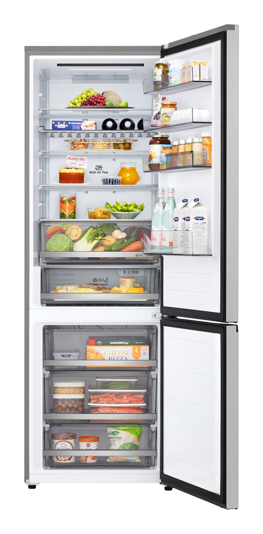 LG GBBW322DPY Vrijstaand 465 l Zilver