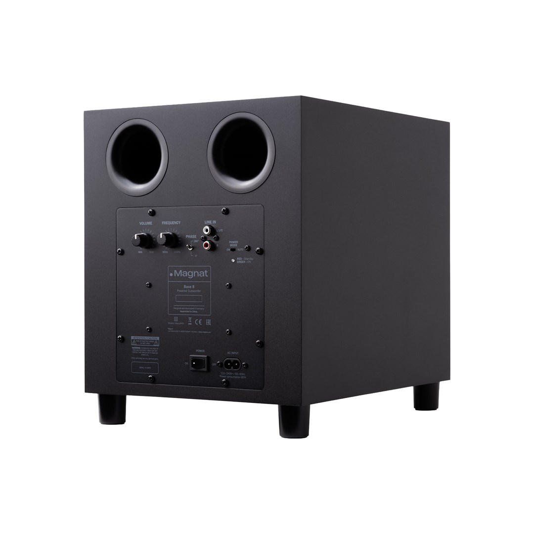 Magnat Base 8 - actieve subwoofer, 70 W (zwart)
