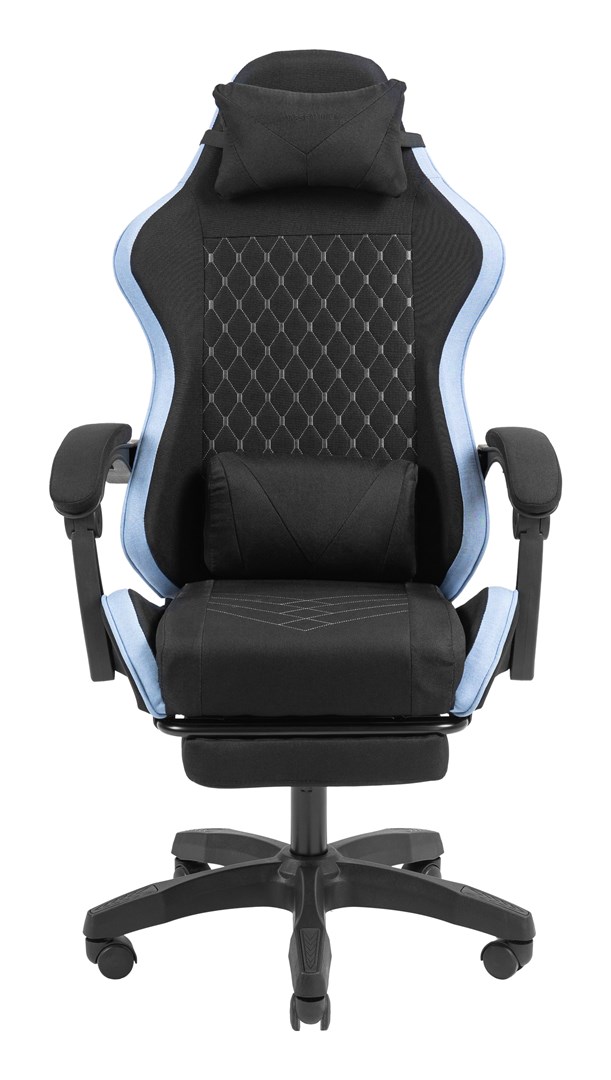Mars Gaming MGC-X Fabric PC-gamestoel Gecapitonneerde zitting Zwart, Blauw