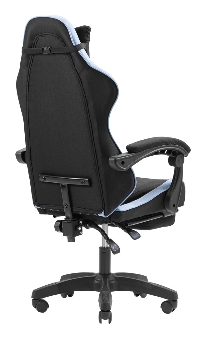 Mars Gaming MGC-X Fabric PC-gamestoel Gecapitonneerde zitting Zwart, Blauw