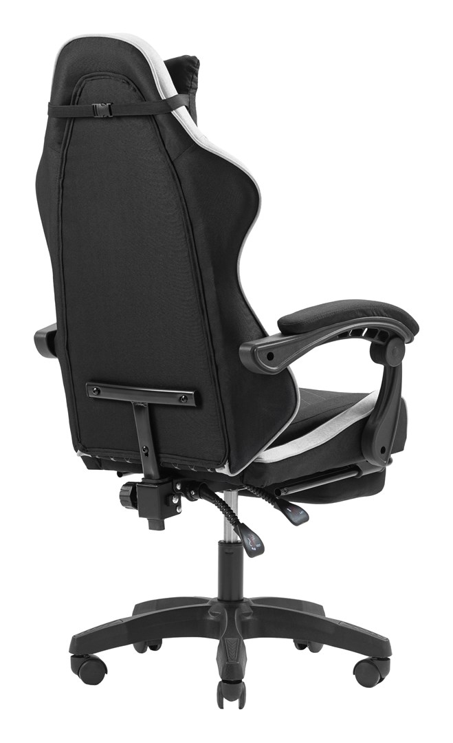 Mars Gaming MGC-X Fabric PC-gamestoel Gecapitonneerde zitting Zwart, Wit