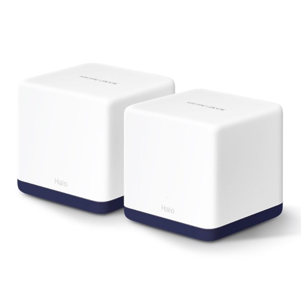 Mercusys Halo H50G (2-pack) Dual-band (2.4 GHz / 5 GHz) Wi-Fi 5 (802.11ac) Wit 3 Intern