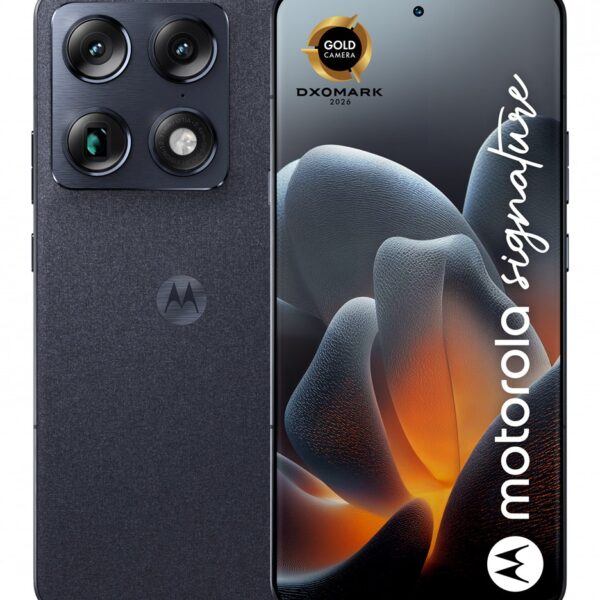 Motorola signature 17,2 cm (6.78") Dual SIM Android 16.0 5G USB Type-C 16 GB 512 GB 5200 mAh Donkerblauw