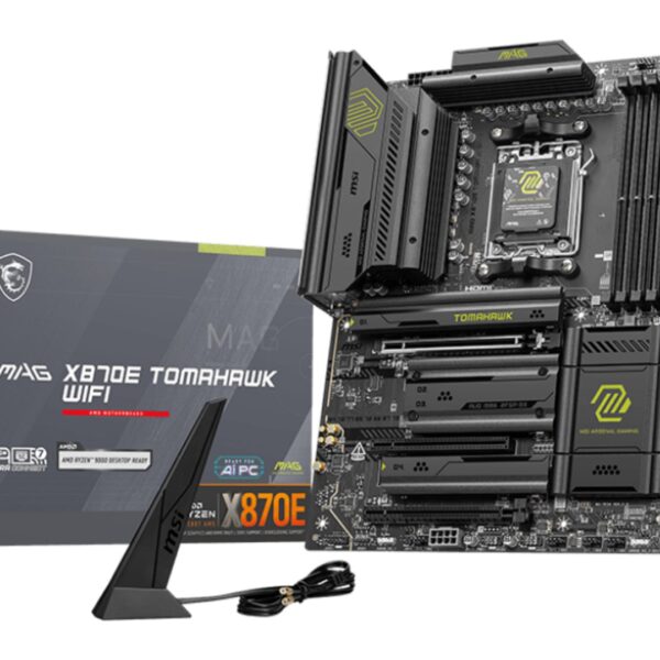 MSI MAG X870E TOMAHAWK WIFI moederbord AMD X870E Socket AM5 ATX
