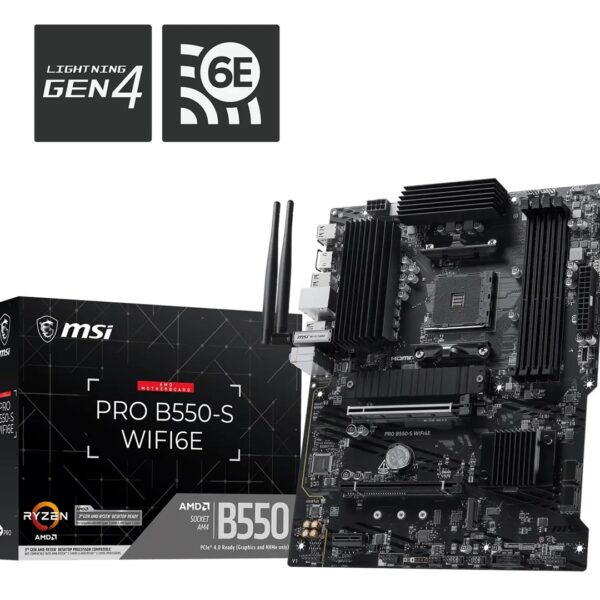 MSI PRO B550-S WIFI6E-moederbord