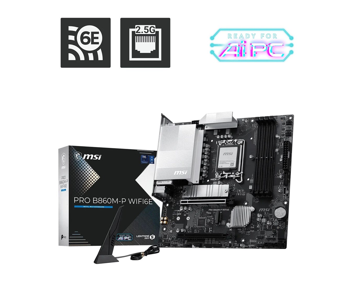 MSI PRO B860M-P WIFI6E-moederbord