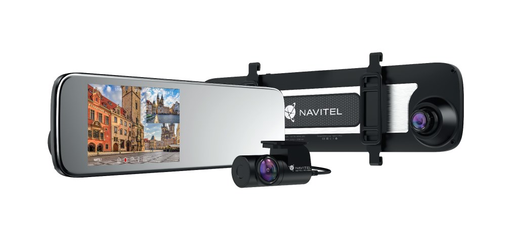 Navitel MR450 GPS Full HD Wifi Batterij, USB Grijs